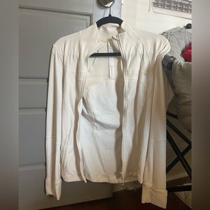 White Lululemon Jacket